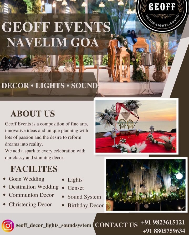 Geoff Decor -Lights-Sound