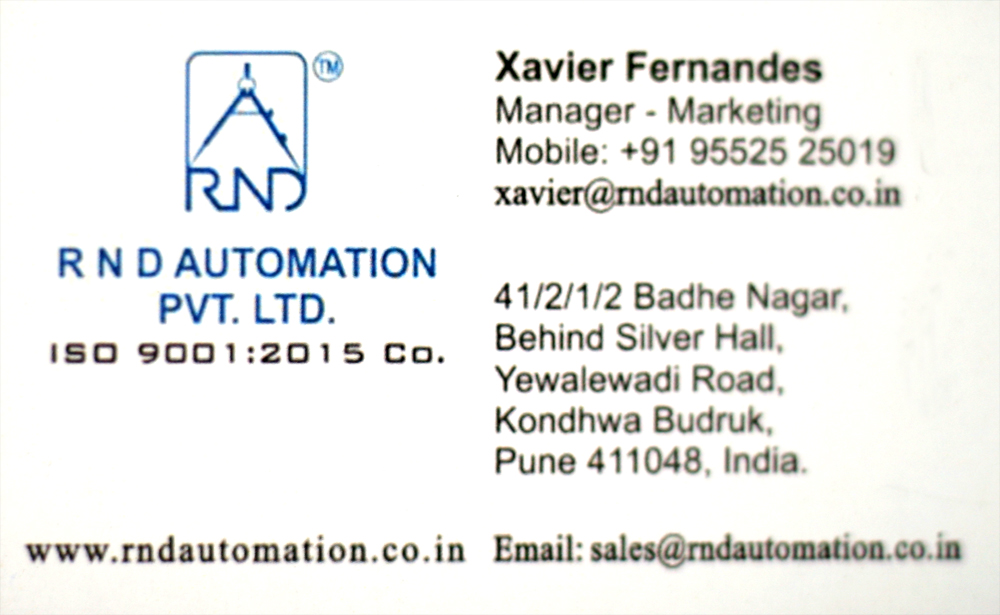 RND Automation Pvt. Ltd.